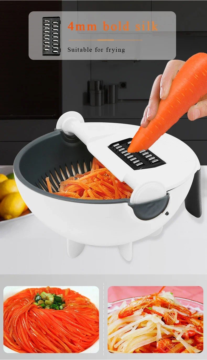 Multifunctional Vegetable Cutter Vegetable Slicer Household Potato Slicer Potato Chip Slicer Radish Kitchen Tool Kitchen Product - Shopping Time Australia -