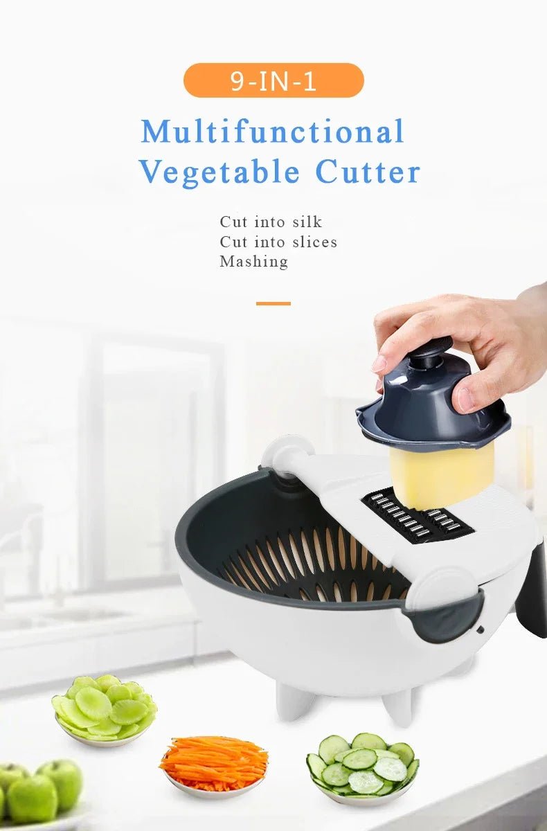 Multifunctional Vegetable Cutter Vegetable Slicer Household Potato Slicer Potato Chip Slicer Radish Kitchen Tool Kitchen Product - Shopping Time Australia -