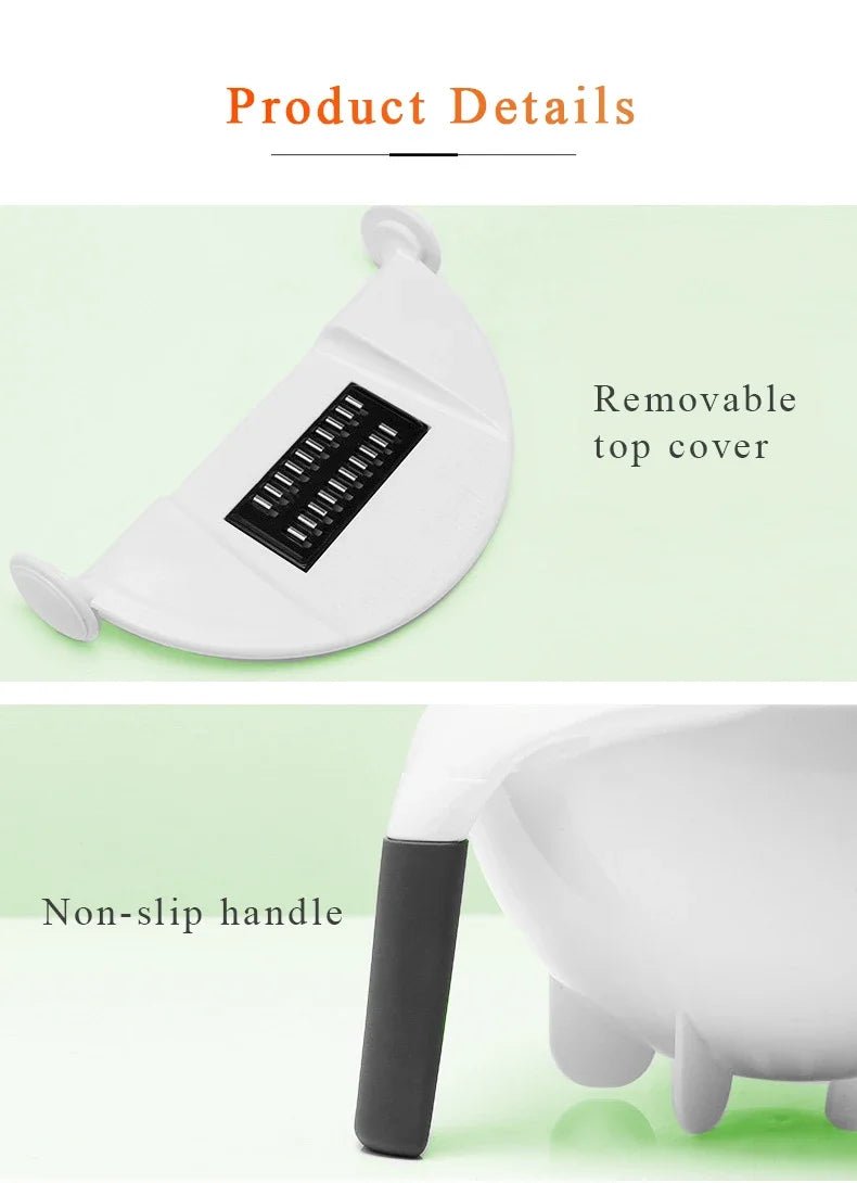 Multifunctional Vegetable Cutter Vegetable Slicer Household Potato Slicer Potato Chip Slicer Radish Kitchen Tool Kitchen Product - Shopping Time Australia -