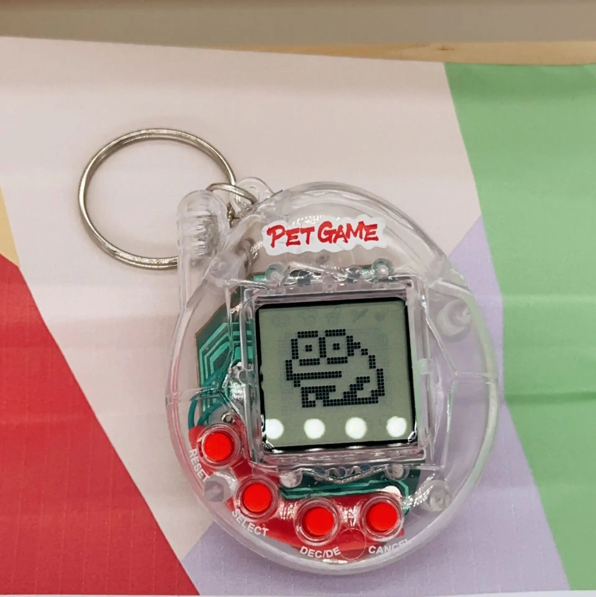 1PC Transparent Electronic Pets Digital Toy - Shopping Time Australia