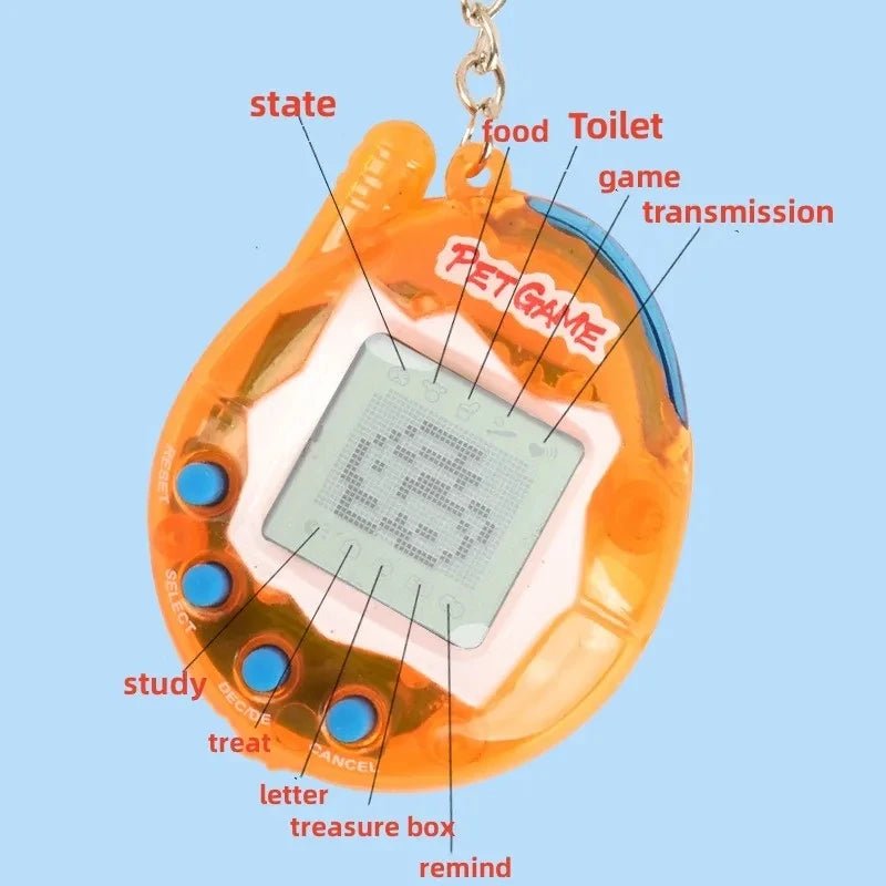 1PC Transparent Electronic Pets Digital Toy - Shopping Time Australia
