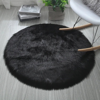 30x30 cm Soft Plush Rugs Floor Mat - Shopping Time Australia