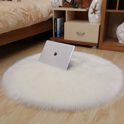 30x30 cm Soft Plush Rugs Floor Mat - Shopping Time Australia