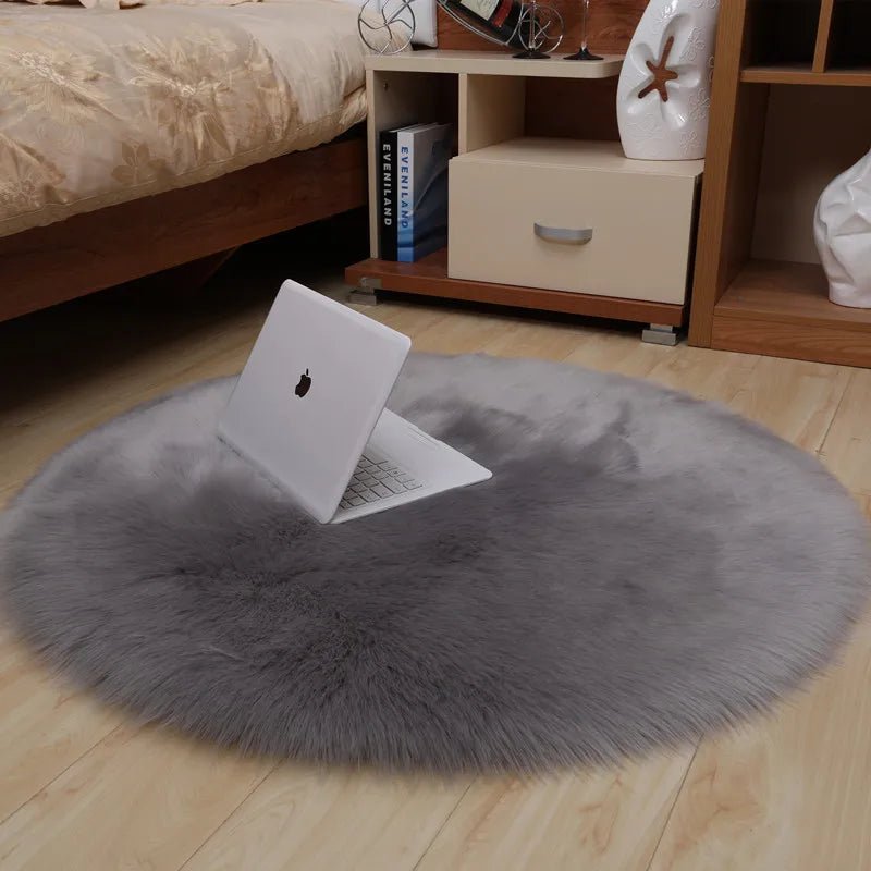 30x30 cm Soft Plush Rugs Floor Mat - Shopping Time Australia