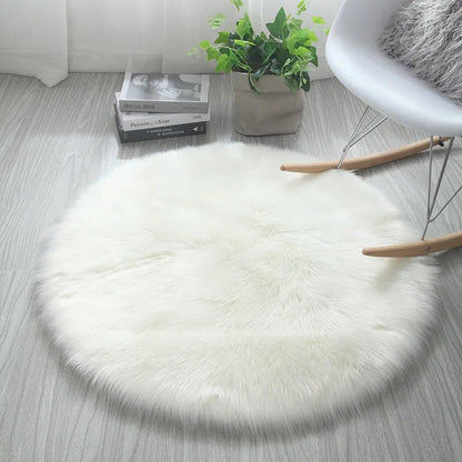 30x30 cm Soft Plush Rugs Floor Mat - Shopping Time Australia