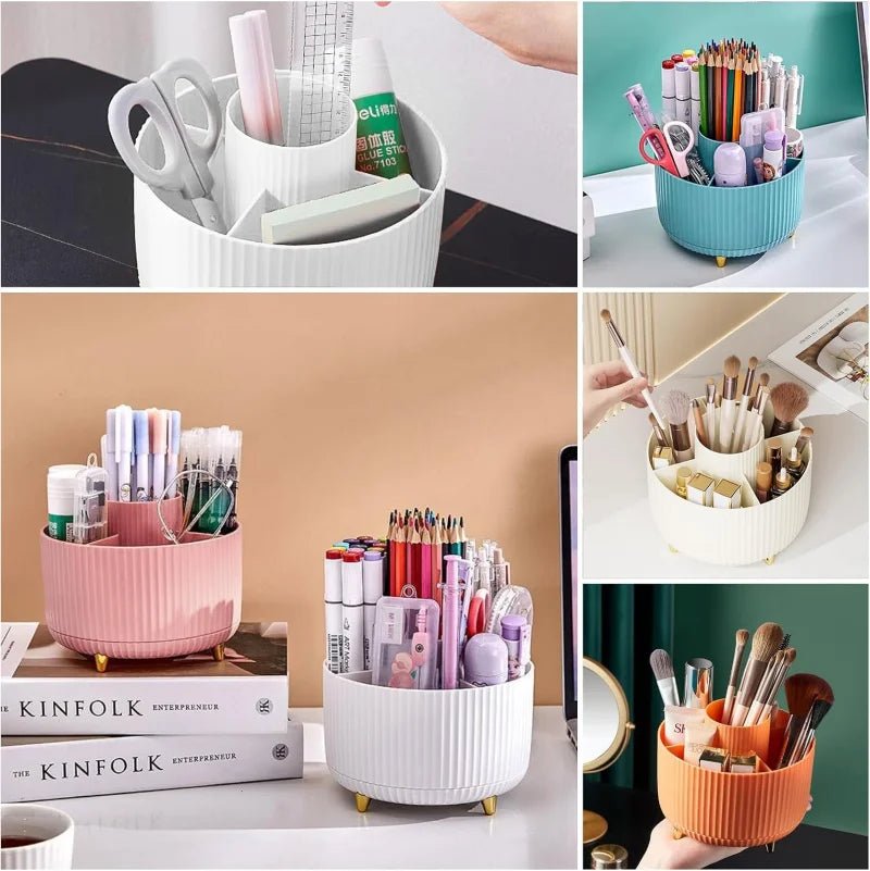 360 Rotating Makeup Storage Organiser - Shopping Time Australia - Makeup Accessories
