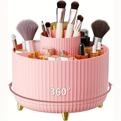 360 Rotating Makeup Storage Organiser - Shopping Time Australia - Makeup Accessories