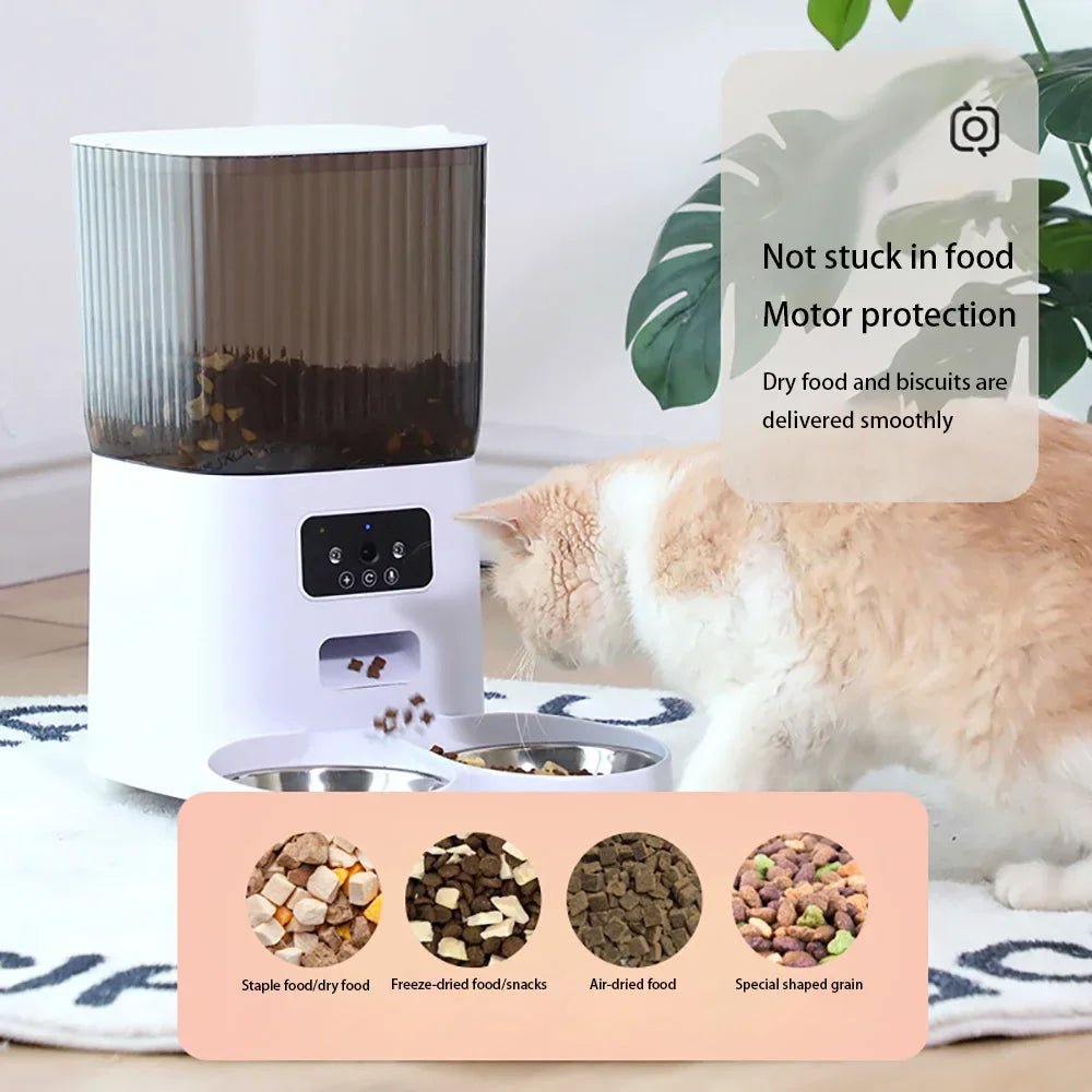 5L Smart Automatic Pet Feeder with Camera - Shopping Time Australia