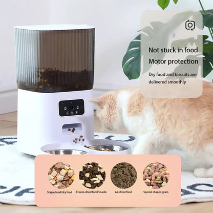 5L Smart Automatic Pet Feeder with Camera - Shopping Time Australia