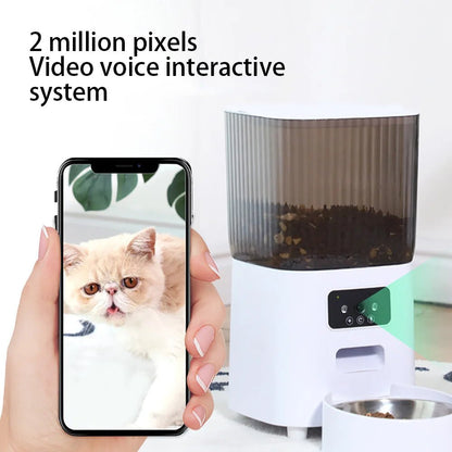 5L Smart Automatic Pet Feeder with Camera - Shopping Time Australia