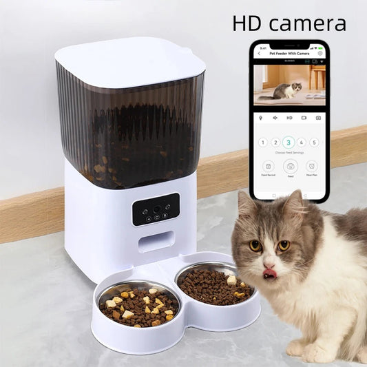 5L Smart Automatic Pet Feeder with Camera - Shopping Time Australia