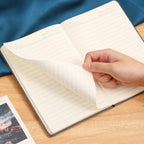 A5 Soft Leather Notebook, 120 Pages, Office Stationery, Waterproof Cover, Comfortable Touch, Hot Selling - Shopping Time Australia - 
