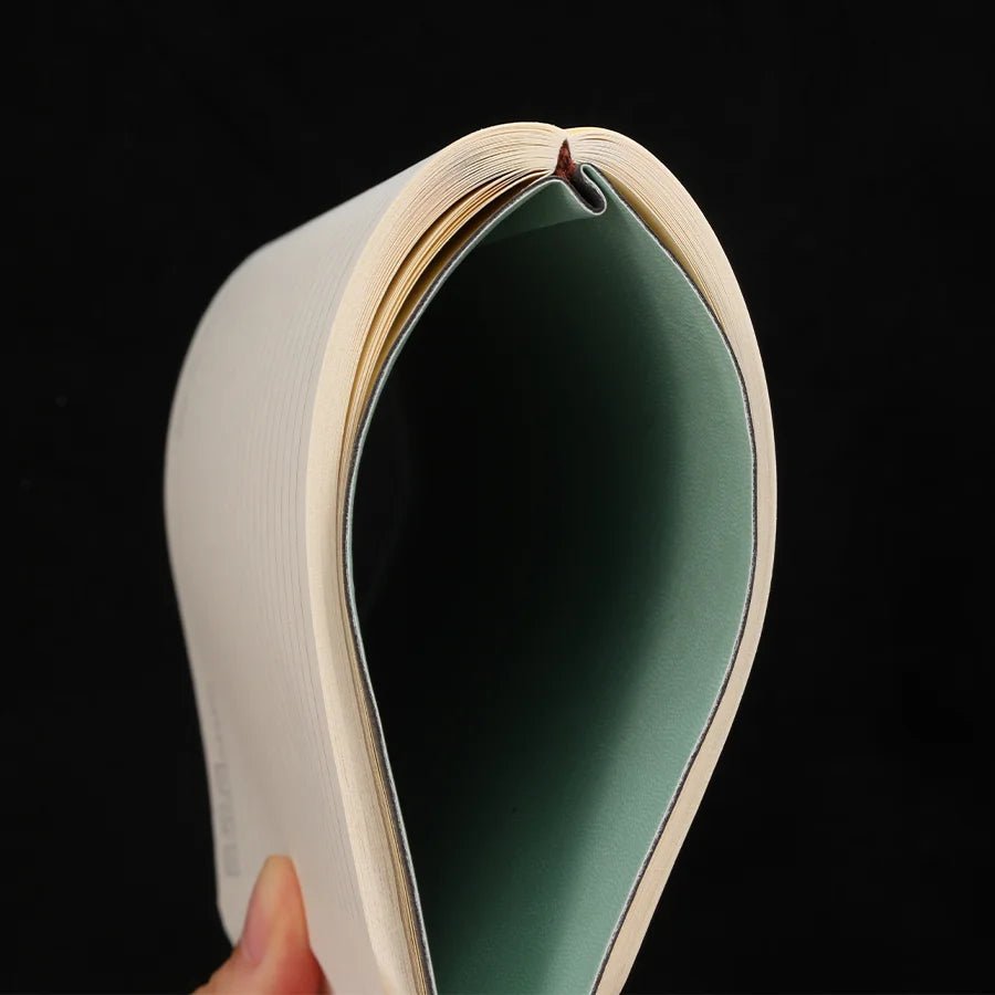 A5 Soft Leather Notebook, 120 Pages, Office Stationery, Waterproof Cover, Comfortable Touch, Hot Selling - Shopping Time Australia - 