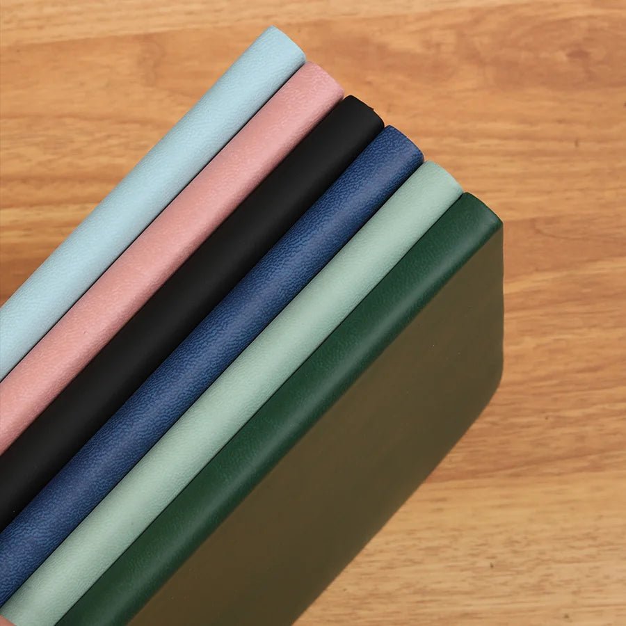 A5 Soft Leather Notebook, 120 Pages, Office Stationery, Waterproof Cover, Comfortable Touch, Hot Selling - Shopping Time Australia - 