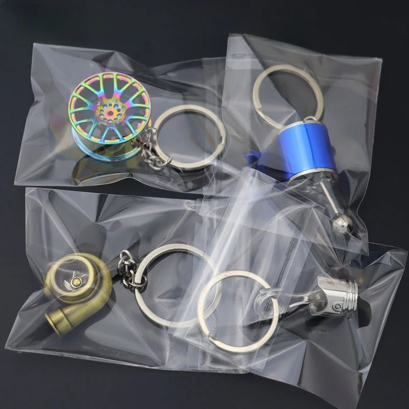 Black Colour Car Rims Keychain - Shopping Time Australia