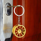 Black Colour Car Rims Keychain - Shopping Time Australia