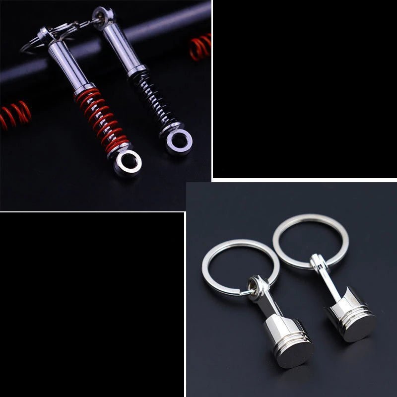 Blue Racer Car Suspension Keychain - Shopping Time Australia