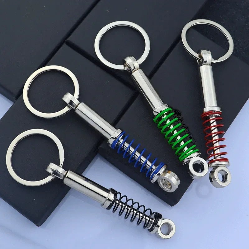Blue Racer Car Suspension Keychain - Shopping Time Australia