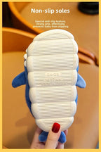 Children's Cartoon Shark Cotton Slippers - Shopping Time Australia