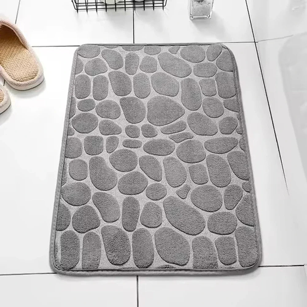 Coral Fleece Memory Foam Absorbent Floor Mat - Shopping Time Australia