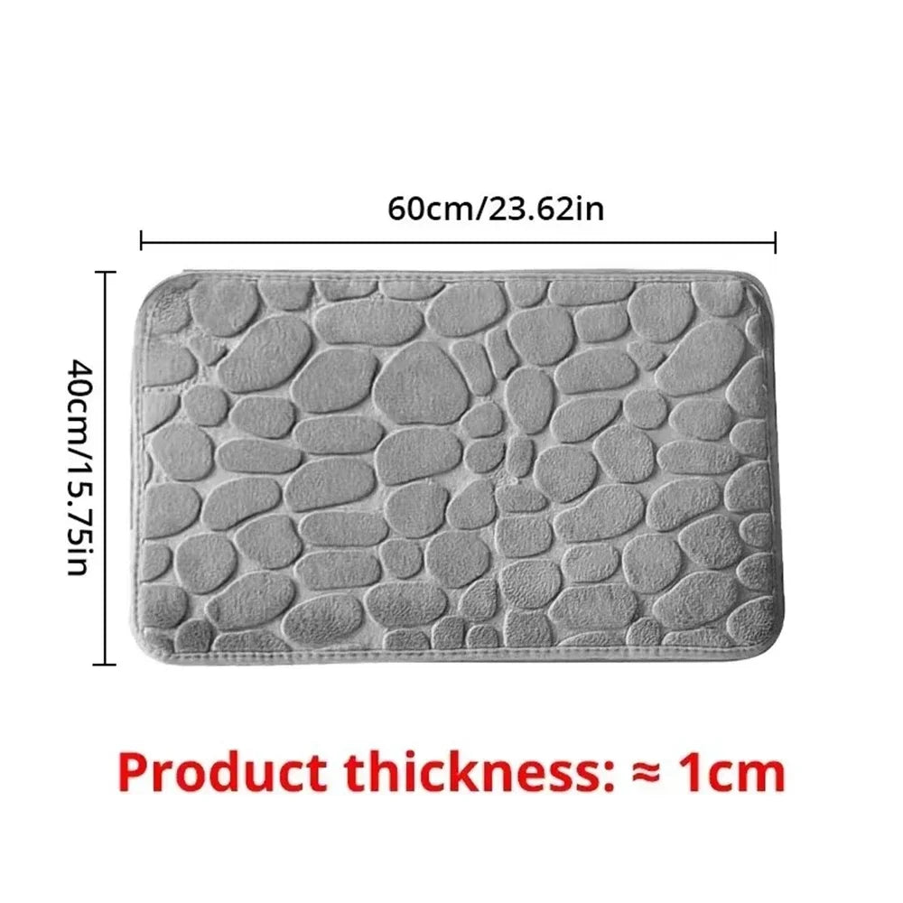 Coral Fleece Memory Foam Absorbent Floor Mat - Shopping Time Australia