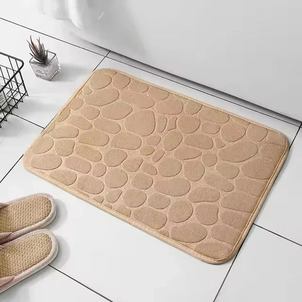 Coral Fleece Memory Foam Absorbent Floor Mat - Shopping Time Australia