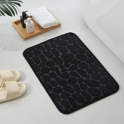 Coral Fleece Memory Foam Absorbent Floor Mat - Shopping Time Australia