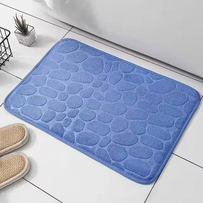 Coral Fleece Memory Foam Absorbent Floor Mat - Shopping Time Australia