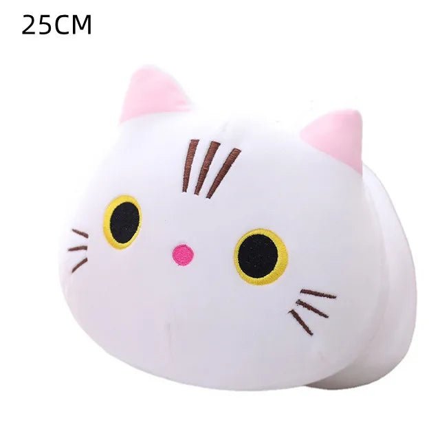 Cuddley Black Cat Shaped Soft Plush Toy - Shopping Time Australia