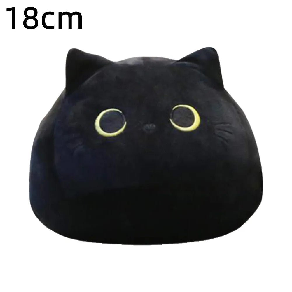Cuddley Black Cat Shaped Soft Plush Toy - Shopping Time Australia