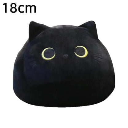 Cuddley Black Cat Shaped Soft Plush Toy - Shopping Time Australia