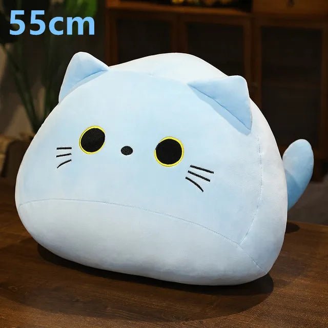 Cuddley Black Cat Shaped Soft Plush Toy - Shopping Time Australia