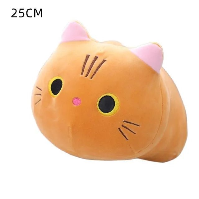 Cuddley Black Cat Shaped Soft Plush Toy - Shopping Time Australia