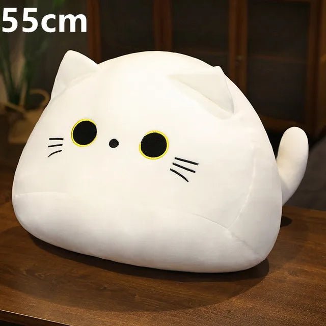 Cuddley Black Cat Shaped Soft Plush Toy - Shopping Time Australia