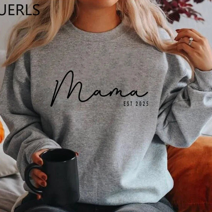 Custom Mama Est. Sweatshirt - Shopping Time Australia - Sweatshirts