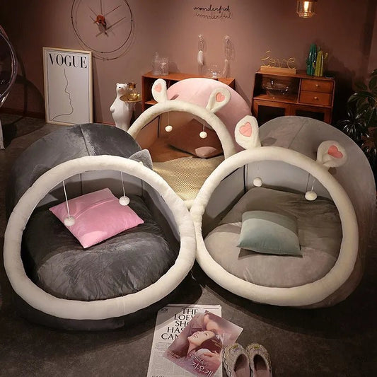 Cute Oversized Adult & Child Plush Tent - Shopping Time Australia