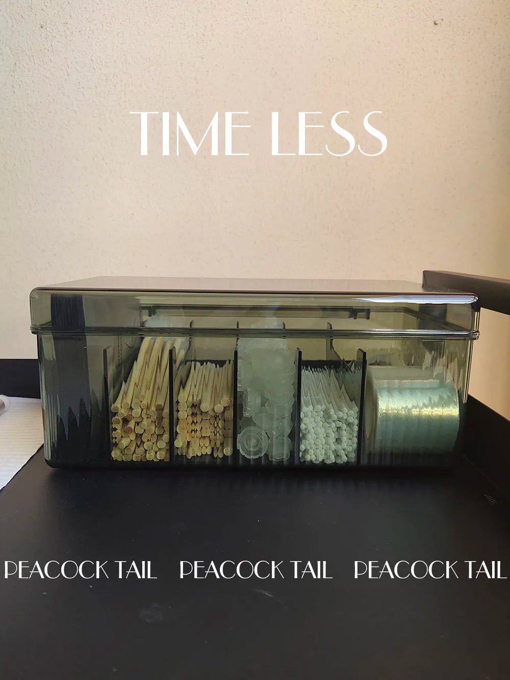 Dark Green Acrylic Storage Organiser - Shopping Time Australia