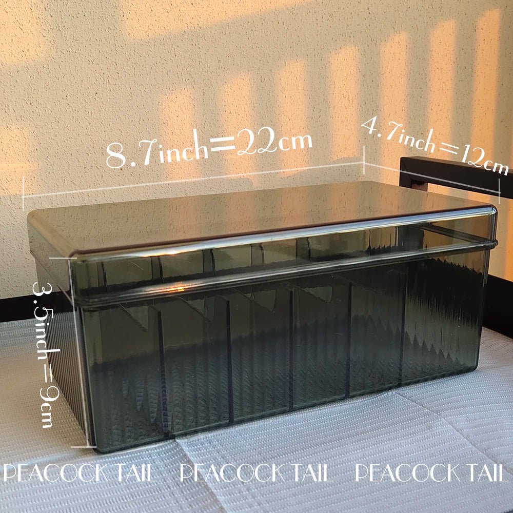 Dark Green Acrylic Storage Organiser - Shopping Time Australia