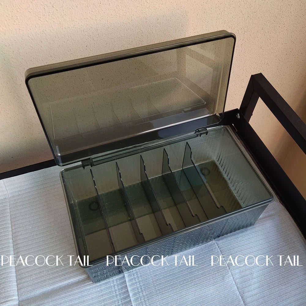 Dark Green Acrylic Storage Organiser - Shopping Time Australia