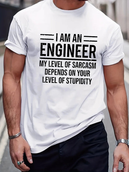 Engineer Slogan T-shirt - Shopping Time Australia - T-Shirts