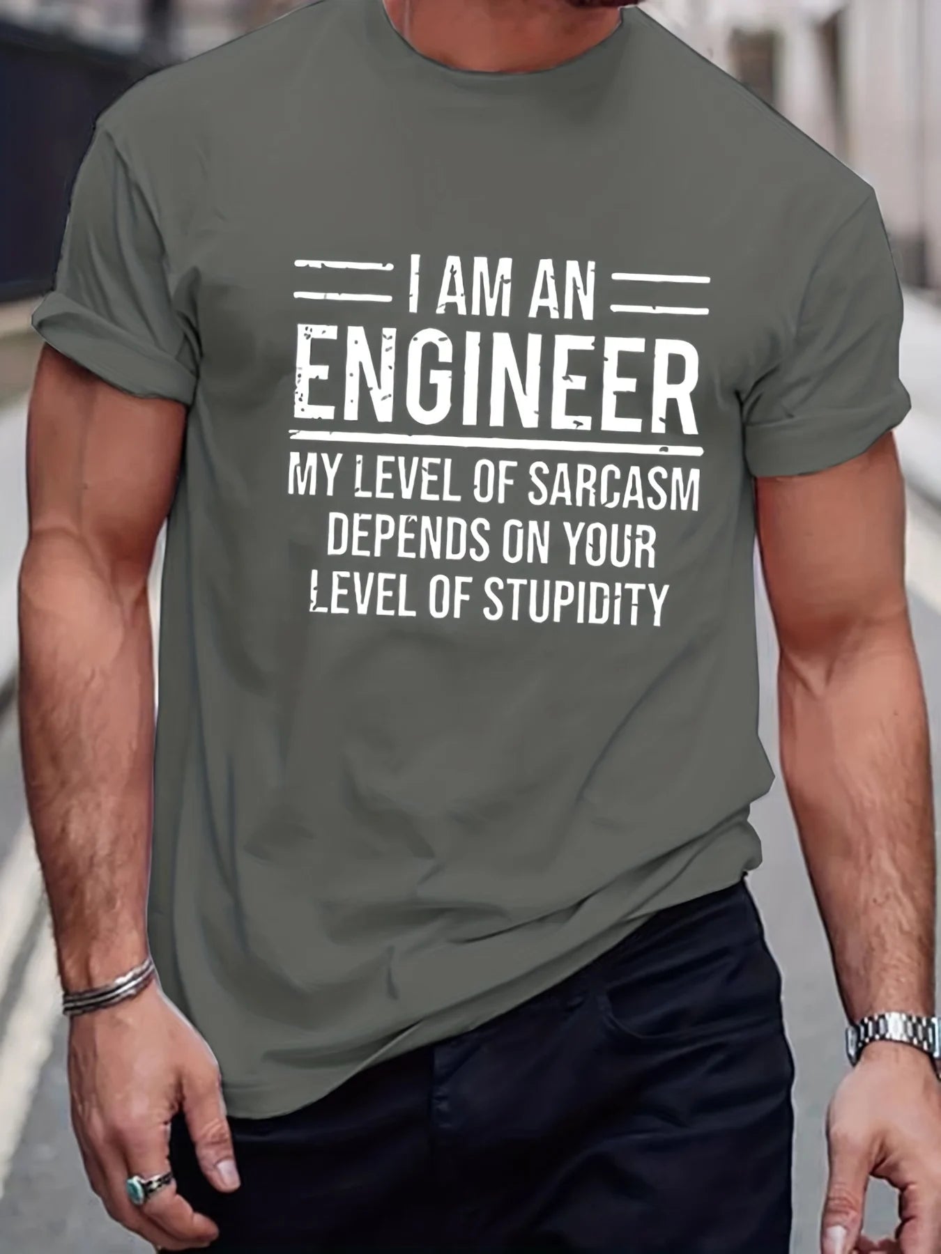 Engineer Slogan T-shirt - Shopping Time Australia - T-Shirts