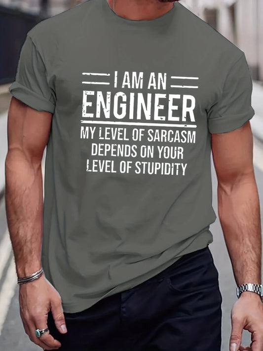 Engineer Slogan T-shirt - Shopping Time Australia - T-Shirts
