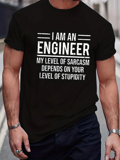 Engineer Slogan T-shirt - Shopping Time Australia - T-Shirts