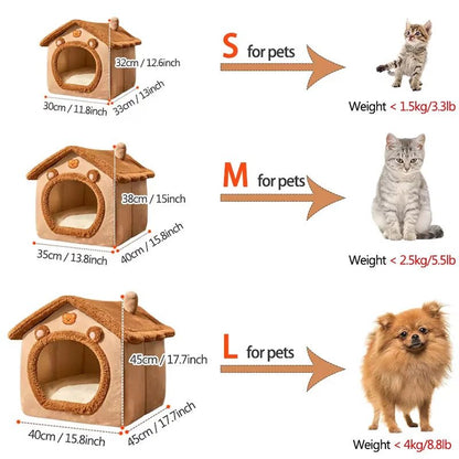 Foldable Pet House Removable - Shopping Time Australia