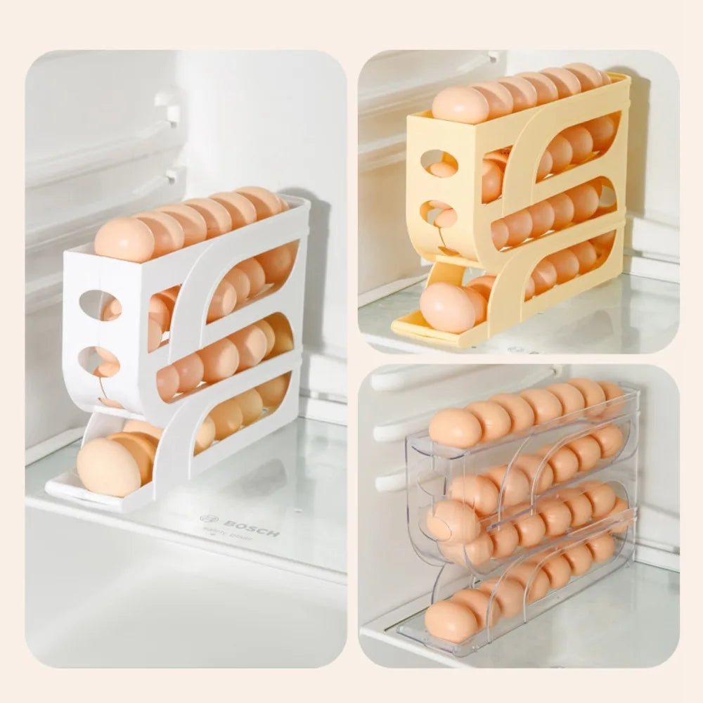 Four - Tier Automatic Egg Storage Box - Shopping Time Australia