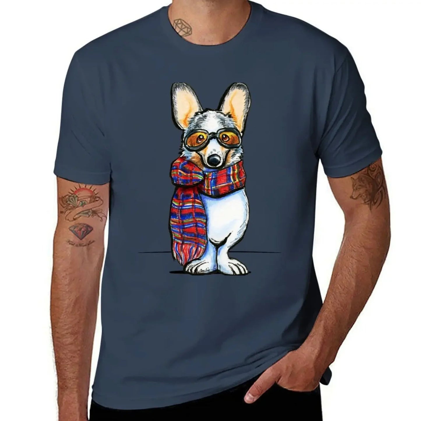 Gym Cool Corgi T-Shirt - Shopping Time Australia