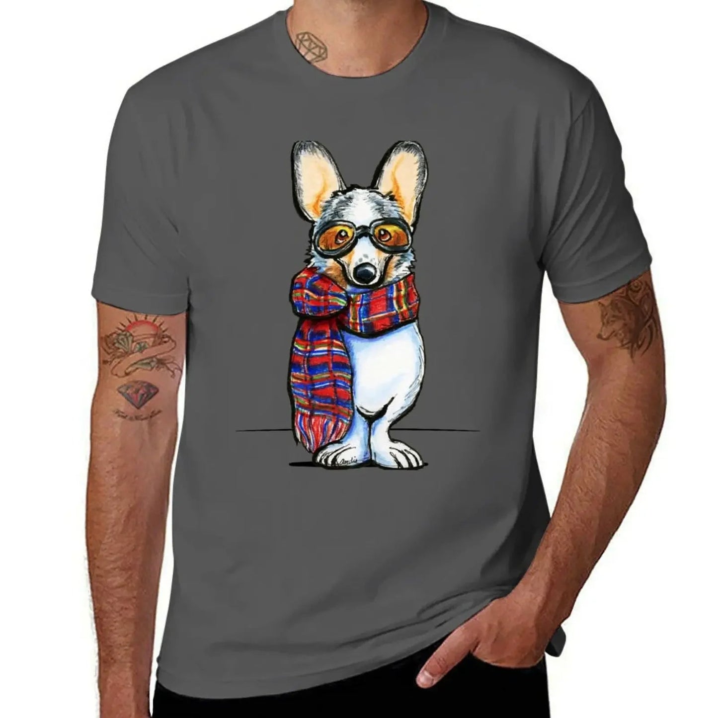 Gym Cool Corgi T-Shirt - Shopping Time Australia