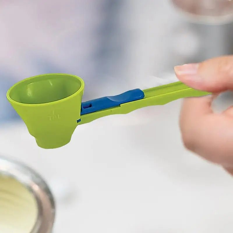 Gym No Spill Measuring Spoon Funnel - Shopping Time Australia - 