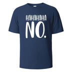 Hahaha No Print T-Shirt - Shopping Time Australia - 