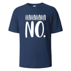 Hahaha No Print T-Shirt - Shopping Time Australia - 